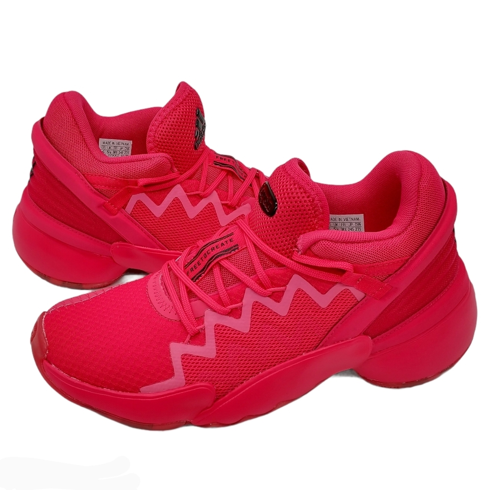 Adidas Crayola X D.O.N #2 Power Pink Sneakers FW8750 Women's Size 7